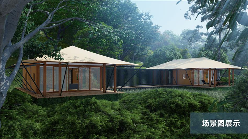 从草原毡房到星空穹顶——陇川县野奢帐篷演绎千年宿营进化史